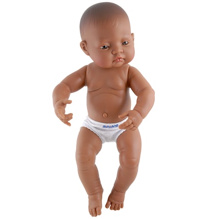 Anatomically Correct Newborn Doll, 15.75 In, Hispanic Girl